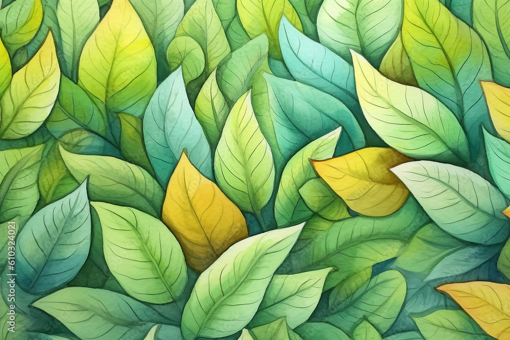 Valentine Background watercolor Generative AI Valentine Background watercolor Generative AI