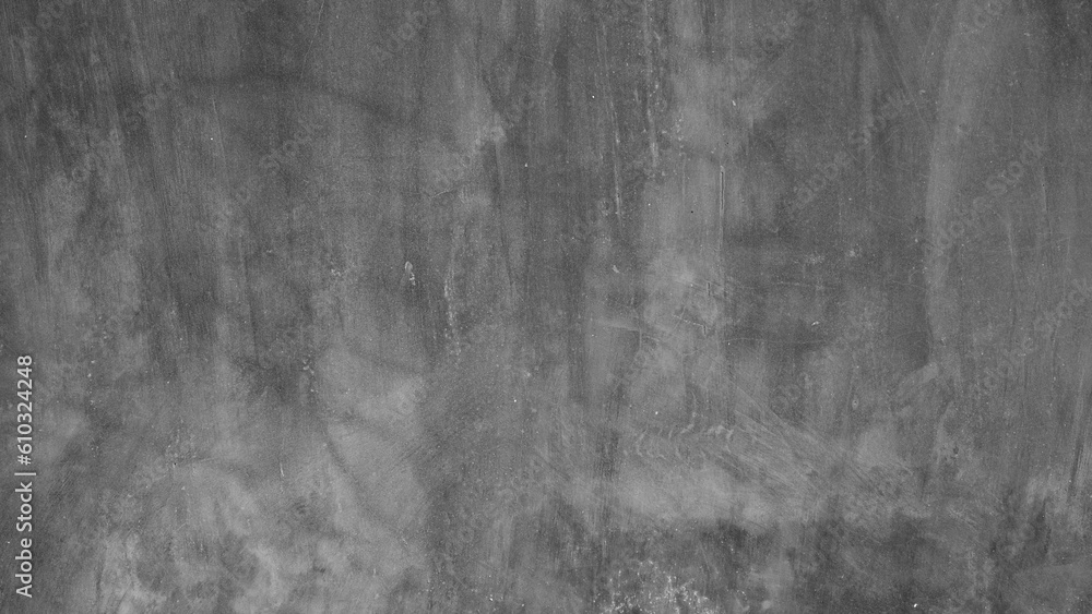 Naklejka premium Old Concrete wall In black and white color, cement wall, broken wall, background texture, stone flor