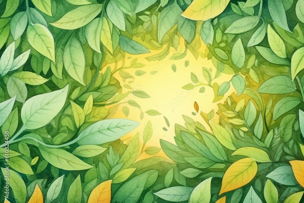 Valentine Background watercolor Generative AI Valentine Background watercolor Generative AI
