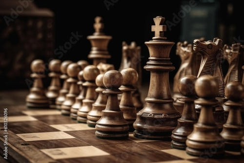 Play Chess Online. Playing Chess with Laptop. Remote Online Education, Communication with chess coach, Family. Homeschooling. Games and participate in online chess tournament. Generative AI