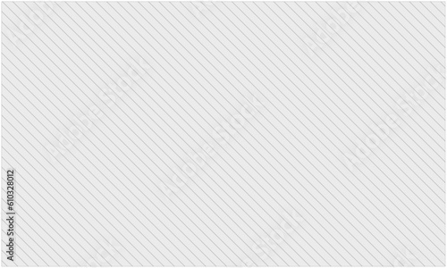 Classic thin grey hairline diagonal line pattern on light grey background vector with copy space