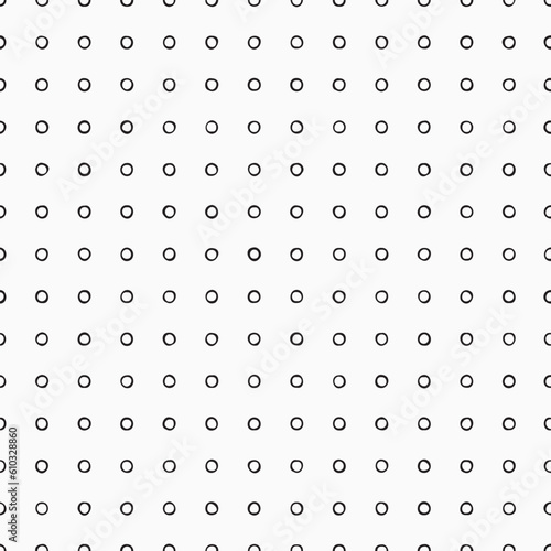simple mini black hand drawn stroked dots grid seamless pattern, page with a continuous square grid, quadrille, quad paper for background, banner, label, card, cover, texture. vector design.