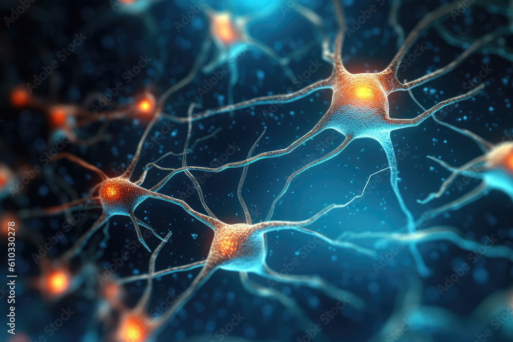 The neuronal structure of the human body. The neuronal structure of the human body.