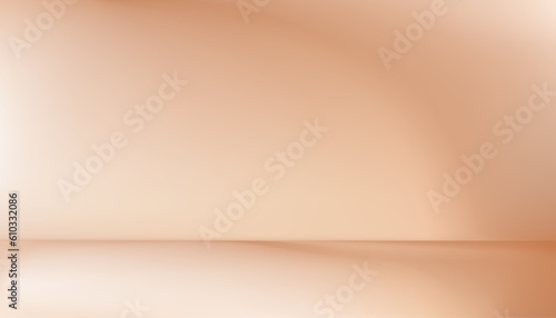Autumn background,3d Beige Studio Background Display with Shadow and Light on Concrete Wall room,Vector Mockup Scene Display with copy space for fall Season,Thanksgiving festival,Advertise,Sale,Online