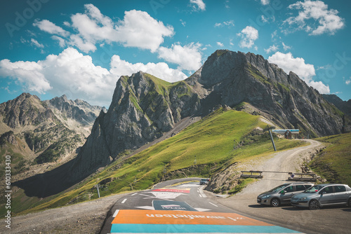Col du tourmalet for cycling photo