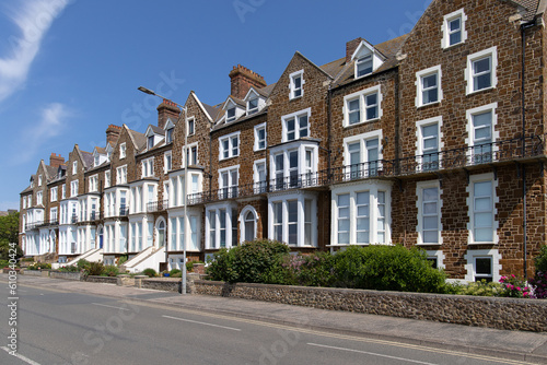 Cliff top houses