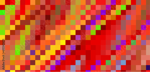 Colorful vector mosaic pattern. Abstract background. 