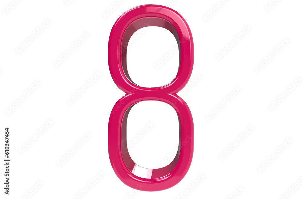 3d gold number 8 on transparent background PNG 3d gold number 8 on transparent background PNG