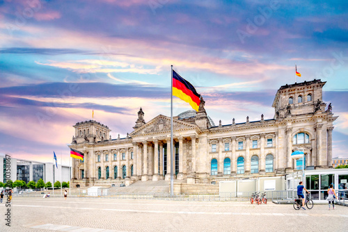 Reichstag  Berlin  Deutschland 