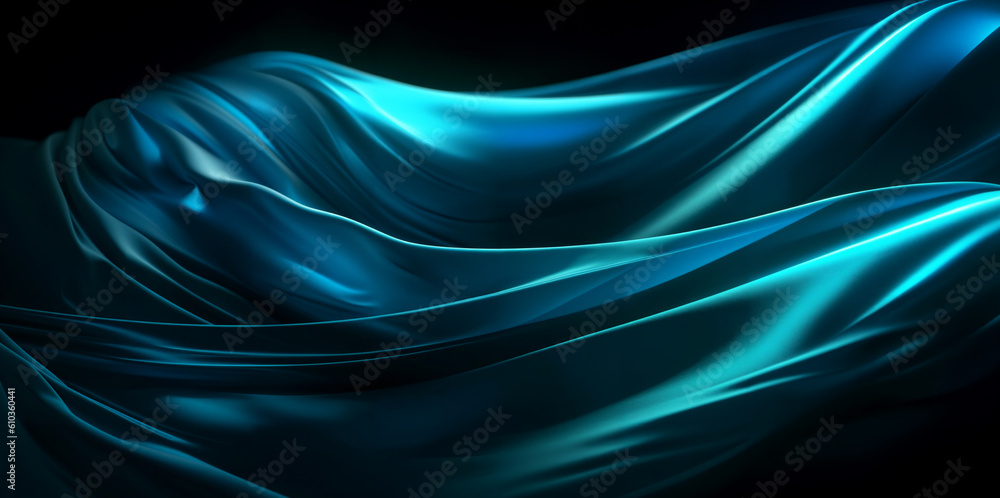 Purple soft wavy silk cloth abstract background. Elegant luxurious backdrop. Generative AI Purple soft wavy silk cloth abstract background. Elegant luxurious backdrop. Generative AI