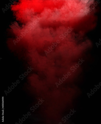 abstract background red smoke on black background