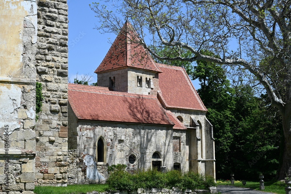 Schlossruine Pottendorf, Österreich, 25.05.2023 Schlossruine Pottendorf, Österreich, 25.05.2023