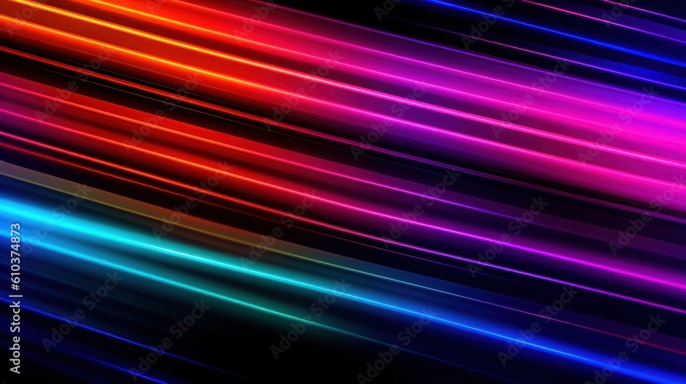 Vivid holographic neon background. Illustration AI Generative. Vivid holographic neon background. Illustration AI Generative.