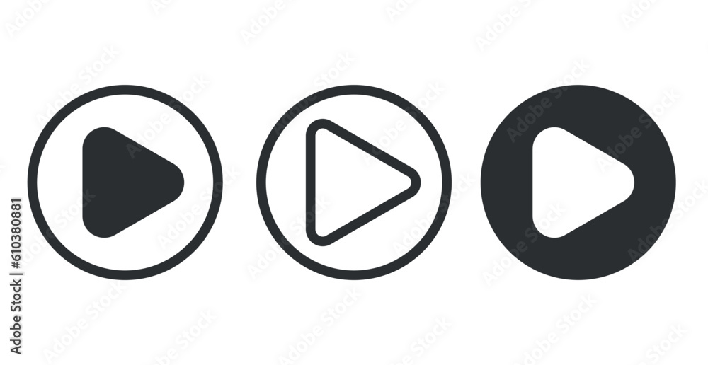Leaked video player vector flat icons isolated on white background with different formats. Leaked video player vector flat icons isolated on white background with different formats.