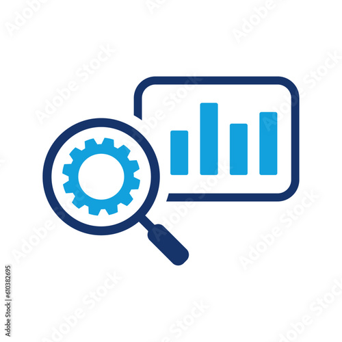 analysis icon vector design