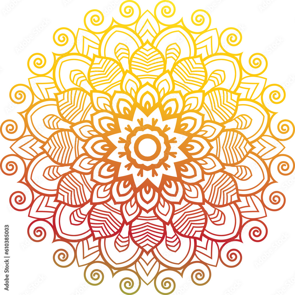 Easter Mandala Decorative Easter Mandala Decorative