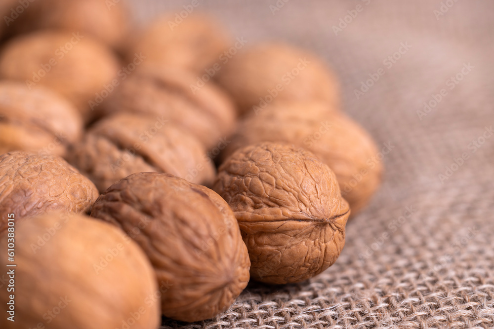 Nuts on a table Nuts on a table