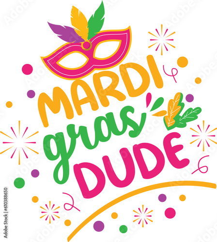 Mardi gras svg t shirt Design