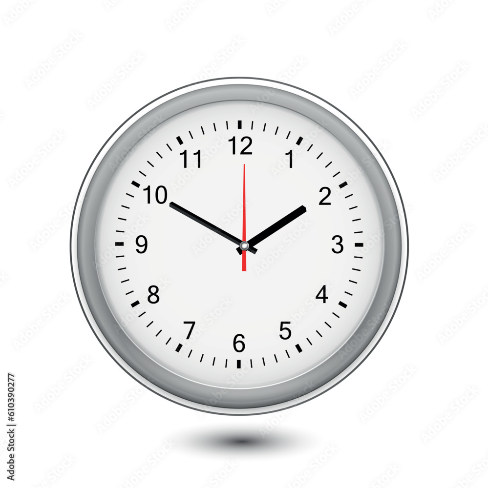 Five minutes past twelve on the round dial Five minutes past twelve on the round dial