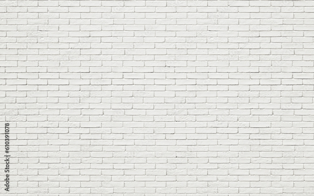 White brick wall, sunlit background. Light painted stone texture for design templates or web backdrop White brick wall, sunlit background. Light painted stone texture for design templates or web backdrop