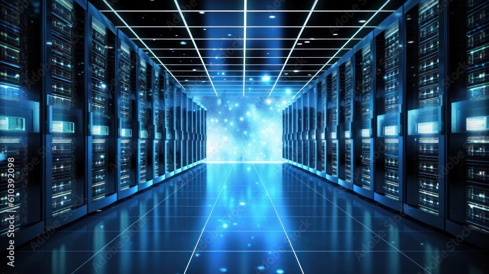 Fototapeta premium Significance IT infrastructure