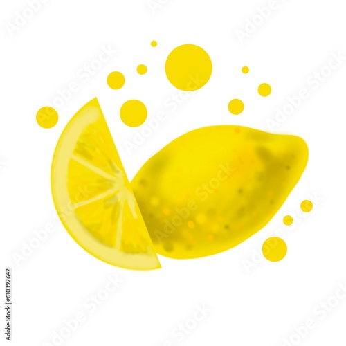 slice of lemon