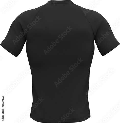 T-Shirt Compression Isolated 3D Rendering