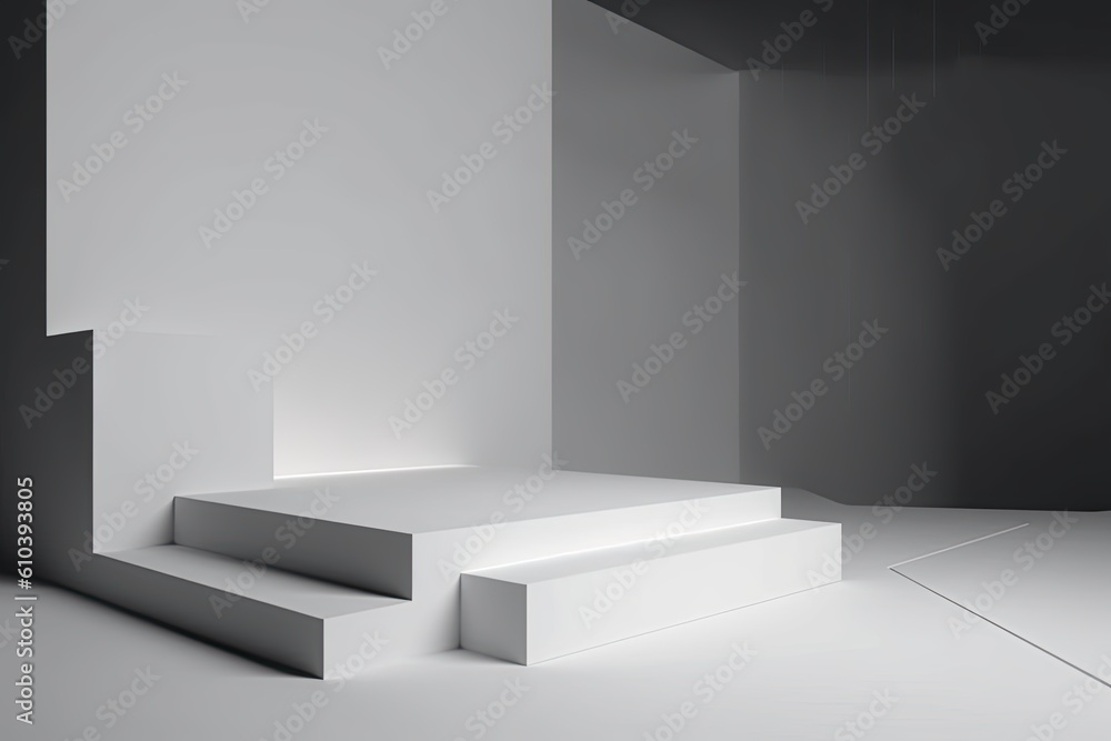 Gallery background, exhibition background, created with AI, AI, generative AI Gallery background, exhibition background, created with AI, AI, generative AI