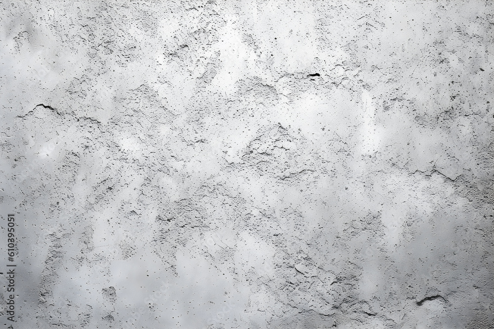 Obraz premium seamless plain concreted wall texture closeup, abstract texture background . generative ai