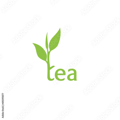 TEA No 2 Wordmark Logo - letter t become tee tree symbol.