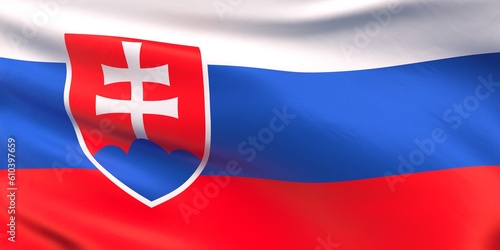 Photography Flag of Slovakia