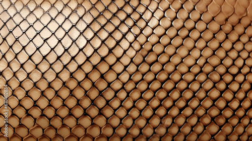  brown snake skin texture. made with generated ai.