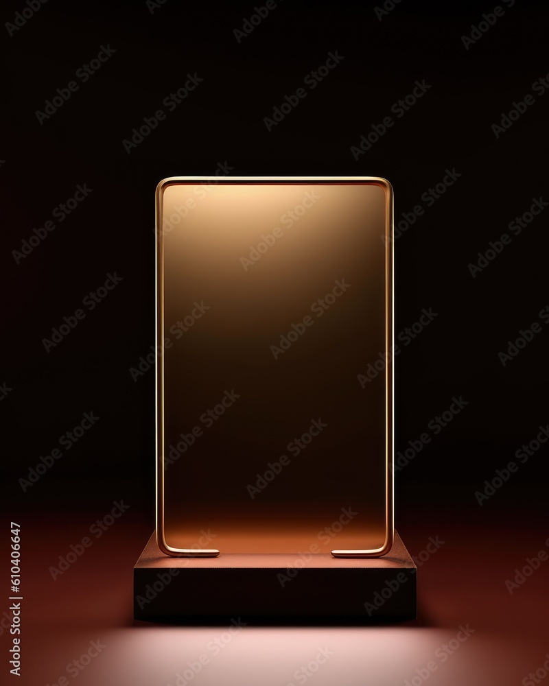 empty blank display glass empty blank display glass