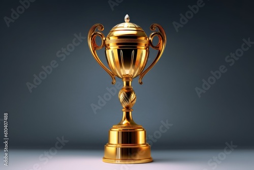 Glimmering Symbol of Success: The Gold Trophy