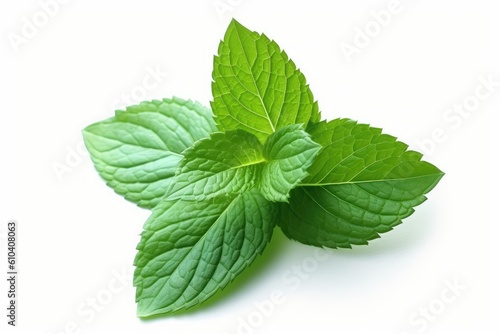 fresh mint leaves