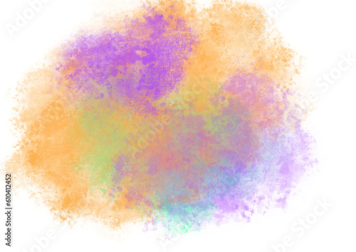Multicolored splash background