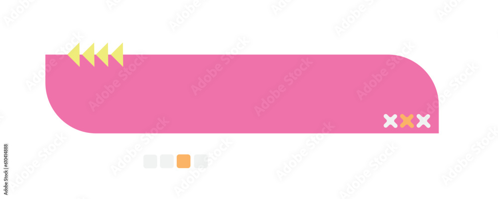Vibrant Leaf Shape Label 6 Vibrant Leaf Shape Label 6