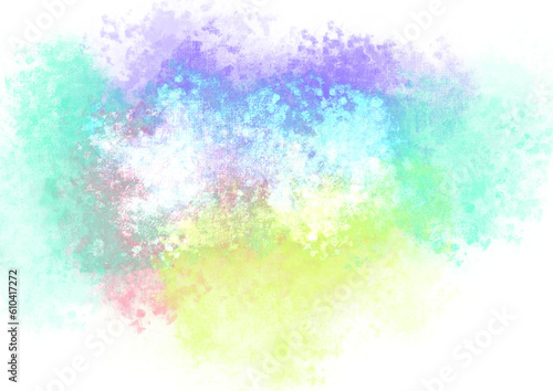 Multicolored splash background