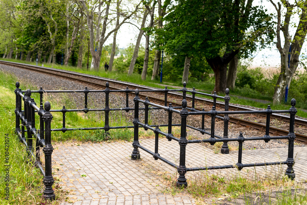 pedestrian crossing on railways . pedestrian crossing on railways .