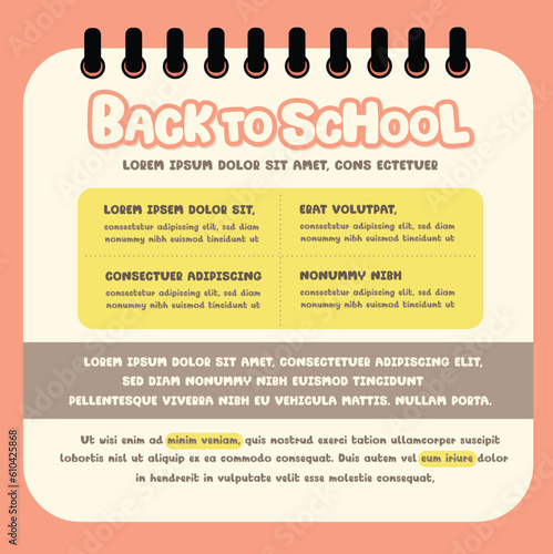 Back to school templates school and education template.