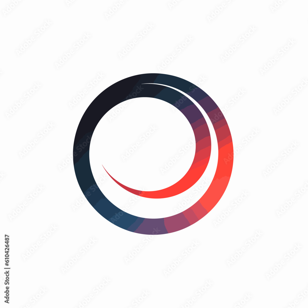 Logo icon in minimalism on white background Logo icon in minimalism on white background