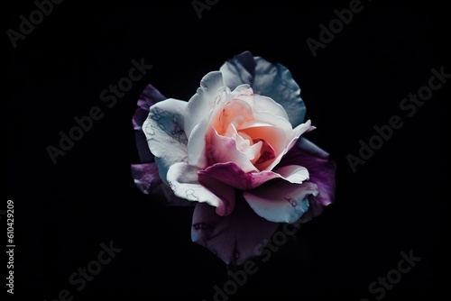  rose in Negative Space  generative artificial intelligence 