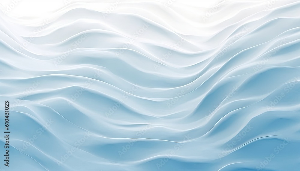 Light blue background abstract texture of wavy ripples with a gradient transition to white Light blue background abstract texture of wavy ripples with a gradient transition to white