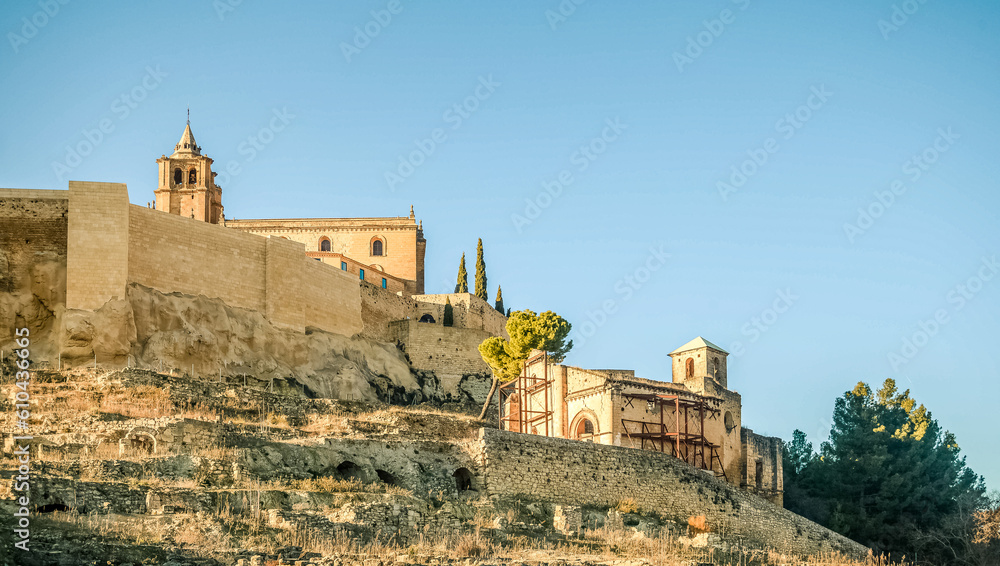 Castillo de la Mota en la provincia de Jaén