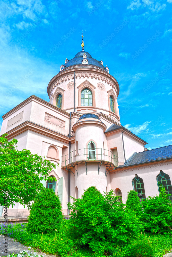 Fototapeta premium Moschee im Schwetzinger Schlossgarten