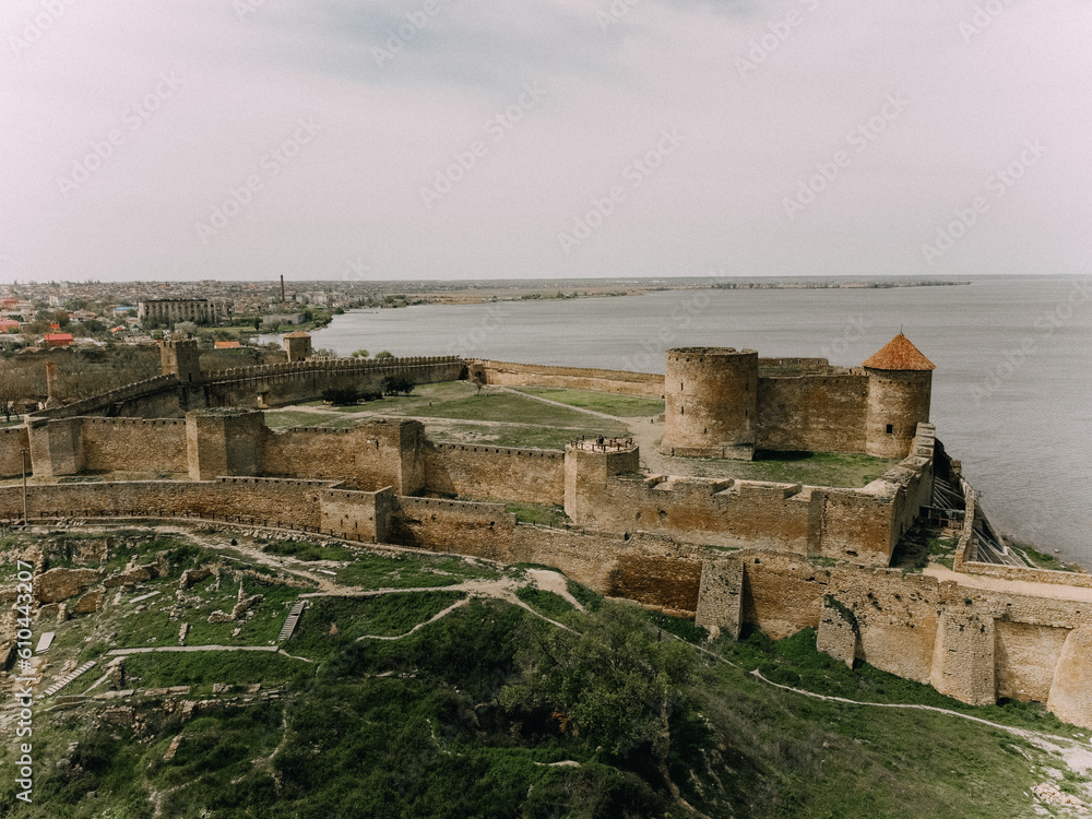 Ancient Akkerman fortress at Belgorod-Dnestrovsk y, near Odessa, Ukraine