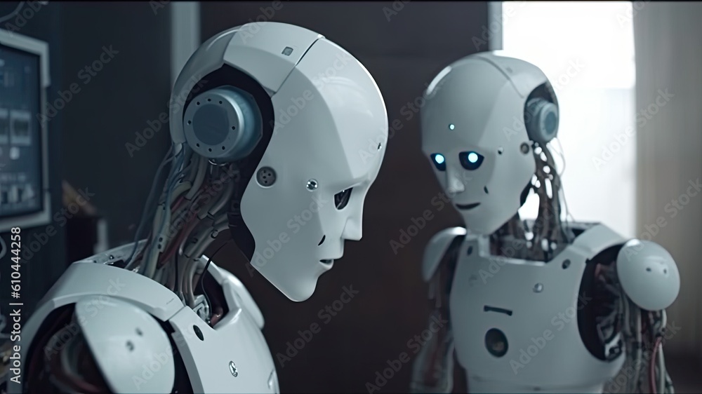 Robotic companions providing support and companionship created with generative AI technology Robotic companions providing support and companionship created with generative AI technology