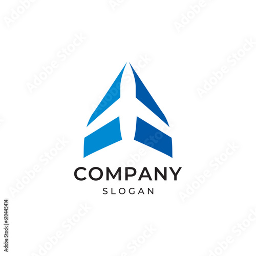 Aero plan Technology innovative logo design, S vector, Aviation innovative , A letter, v,  round, digital, marketing, magnifying glass, b2b logo, investment finance, bulb , trade, futuristic logo 