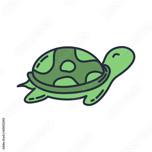 turtle cartoon logo design inspiration
