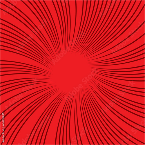 コミックをイメージした集中線